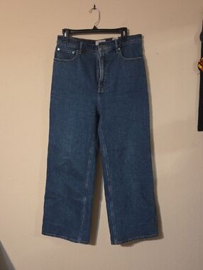 Everlane Dark Blue Straight-Leg Jeans